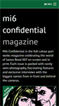 Mobile Screenshot of mi6confidential.com